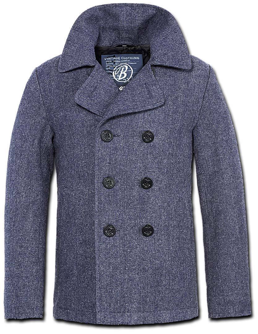 Brandit Pea Coat Jacke anthrazit 6XL Abbildung 1