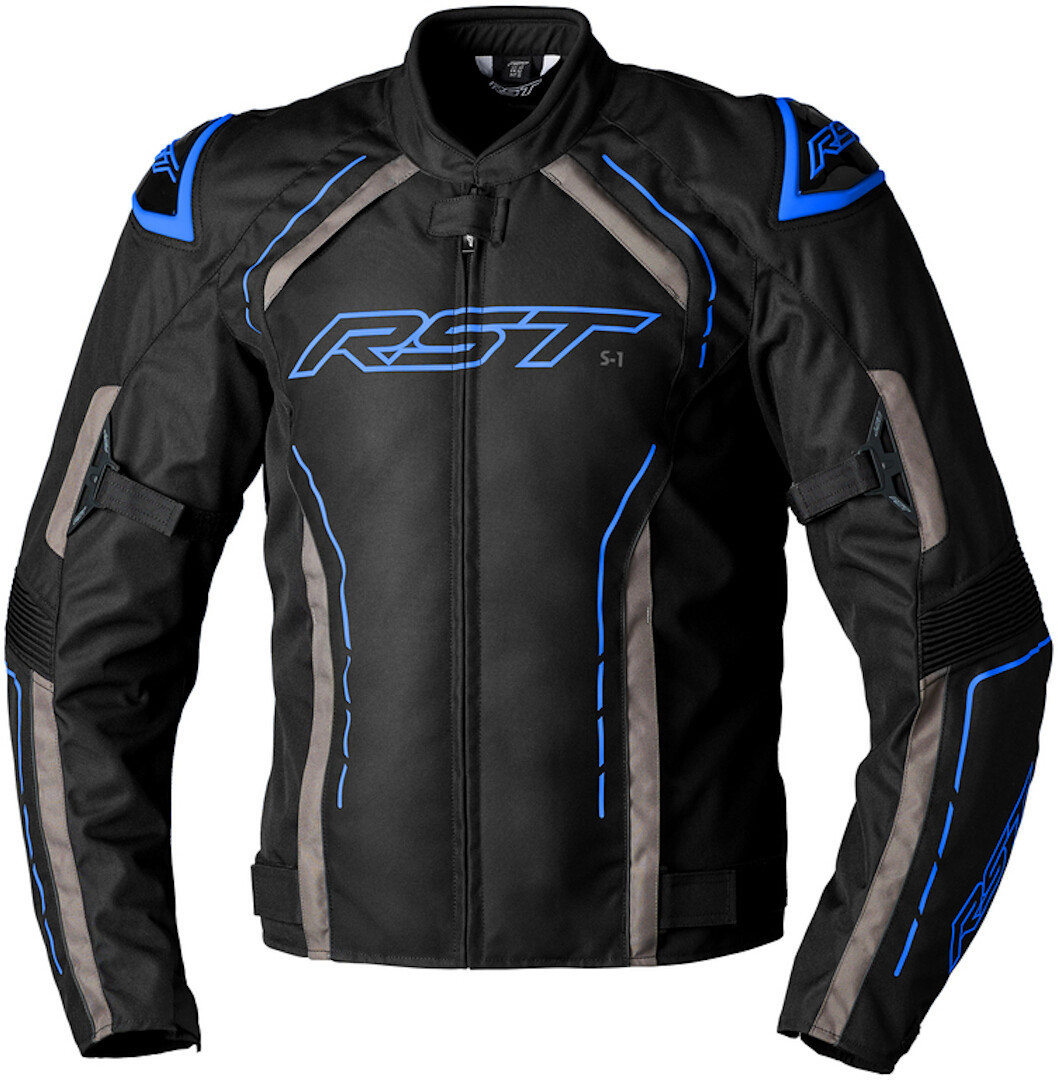 RST S-1 Motorrad Textiljacke schwarz/blau L Abbildung 1