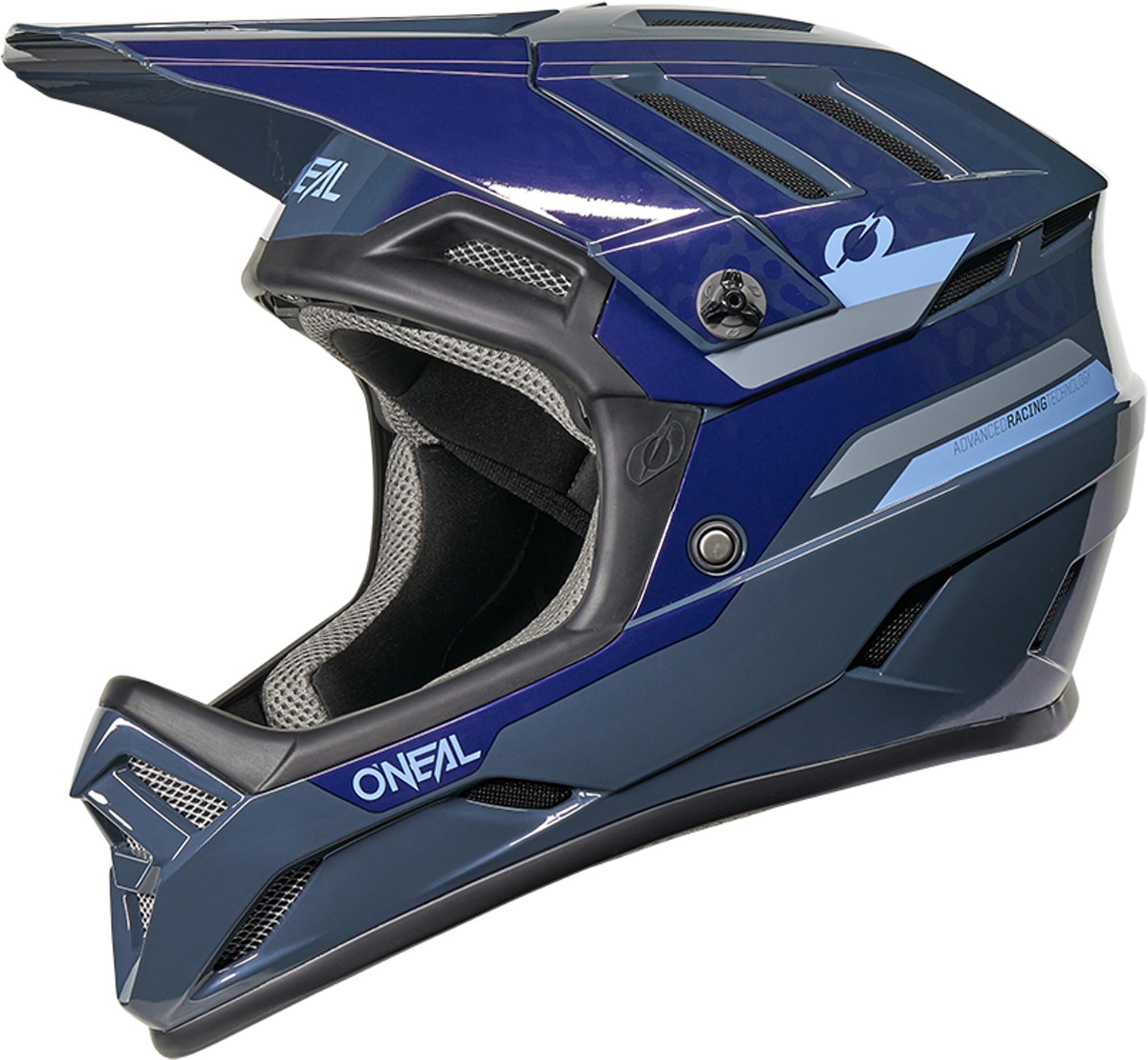 Oneal Backflip Blizzard Downhill Helm blau M (57/58) Abbildung 2
