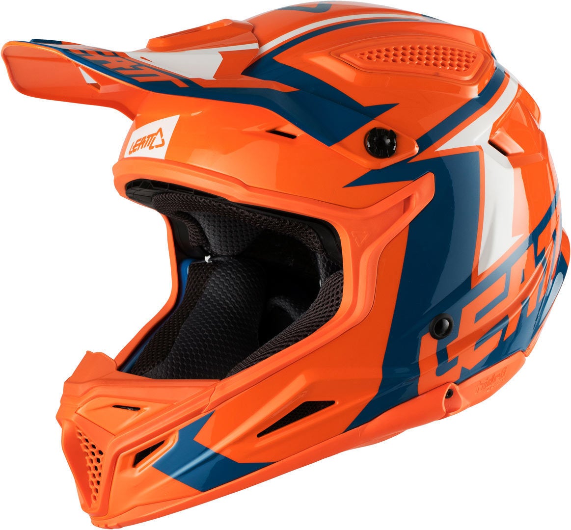 Leatt GPX 4.5 V20 Motocross Helm orange/blau L (59/60) Abbildung 1
