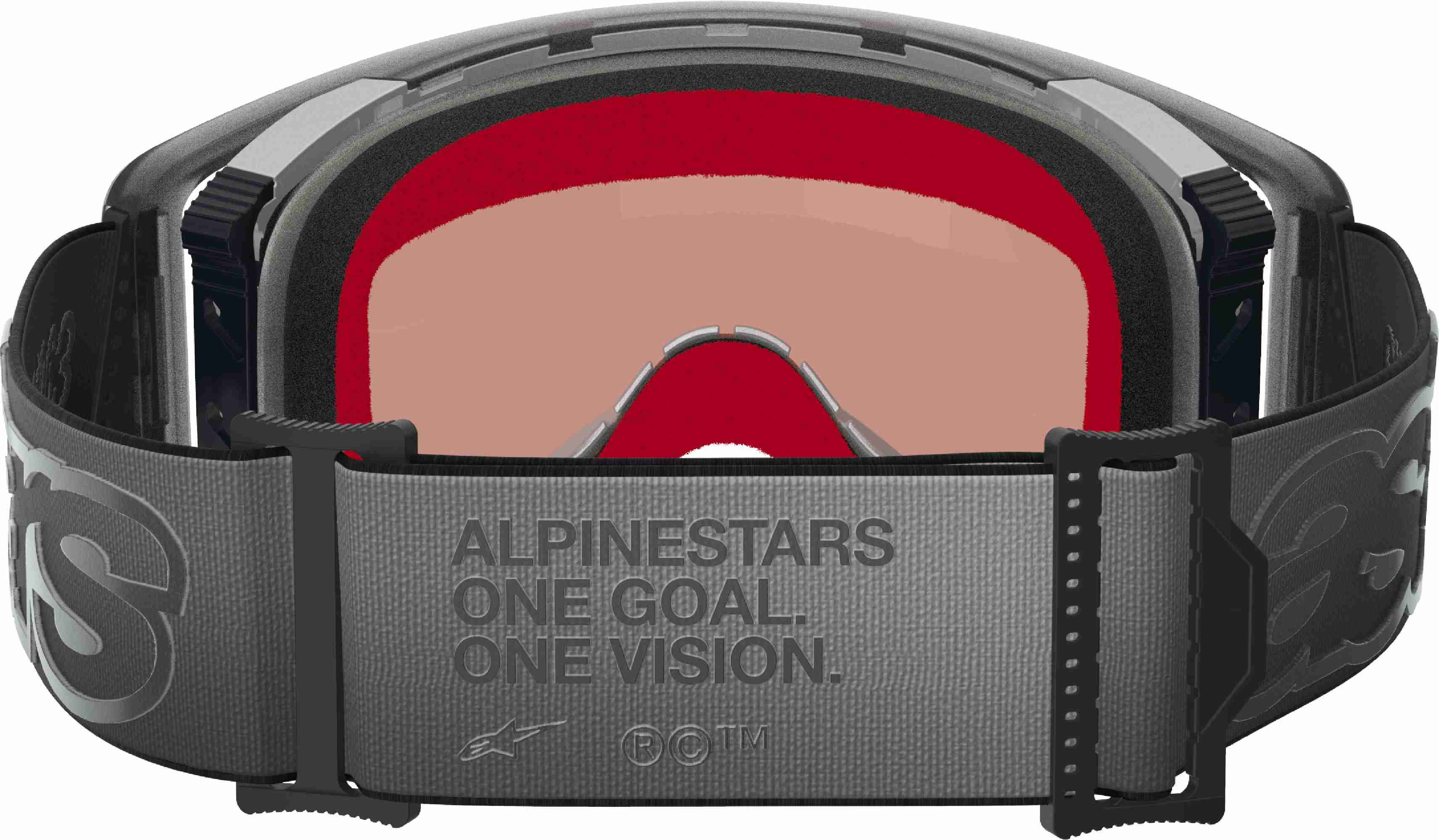 Alpinestars Supertech Vision Vista Ochelari de motocross Negru/Auriu Figura 4