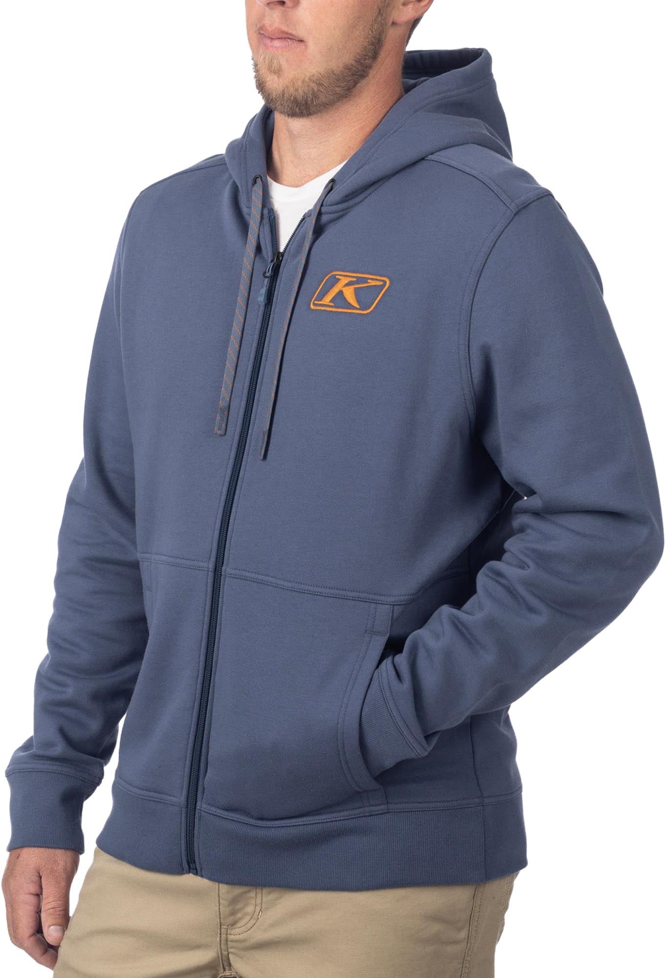 Klim Lost River Zip-hettegenser blå L Figur 2