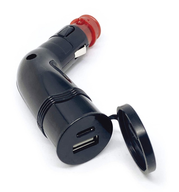 Piese pentru bicicletă BAAS Încărcător USB înclinat Figura 1