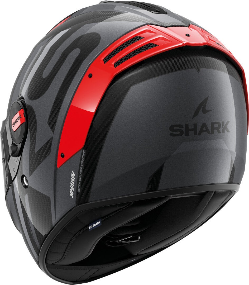 Shark Spartan RS Shawn Carbon Casco nero/rosso XL (61/62) Figura 3