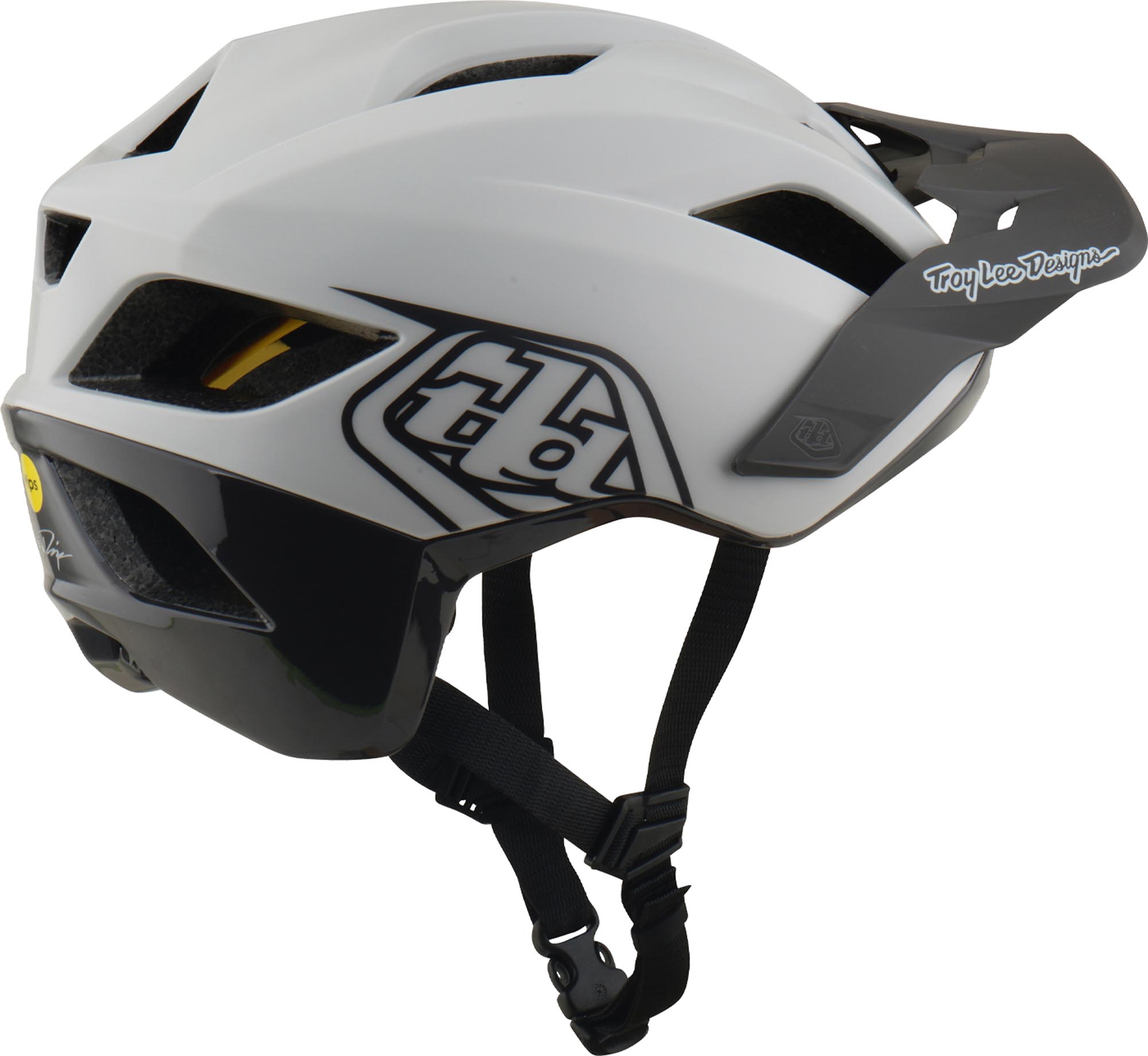 Troy Lee Designs Mips Flowline Point Cykelhjelm grå/grå mat M-L (57/59) Figur 4
