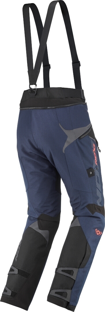 Ixon Odin waterproof Motorcycle Textile Pants blue/red M Figure 2