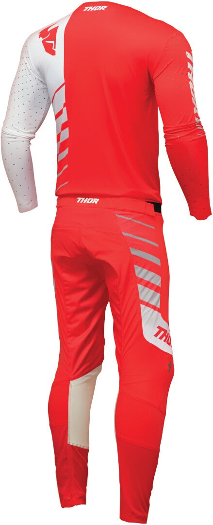 Thor Prime Analog Motorcross broek rood/wit 36 Figuur 5