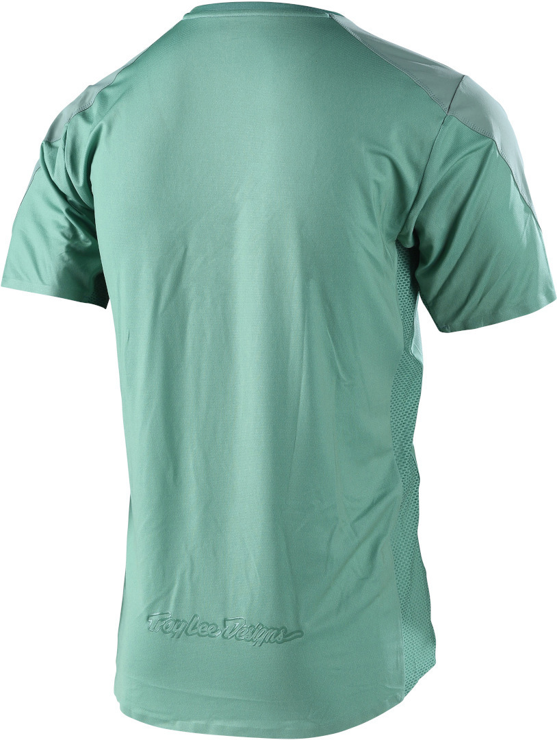 Troy Lee Designs Drift Solid Maillot vélo à manches courtes Vert clair XXL Figure 2