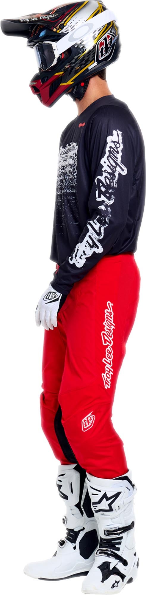 Troy Lee Designs GP Pro Stamp Motocross Jersey schwarz XXL Abbildung 12
