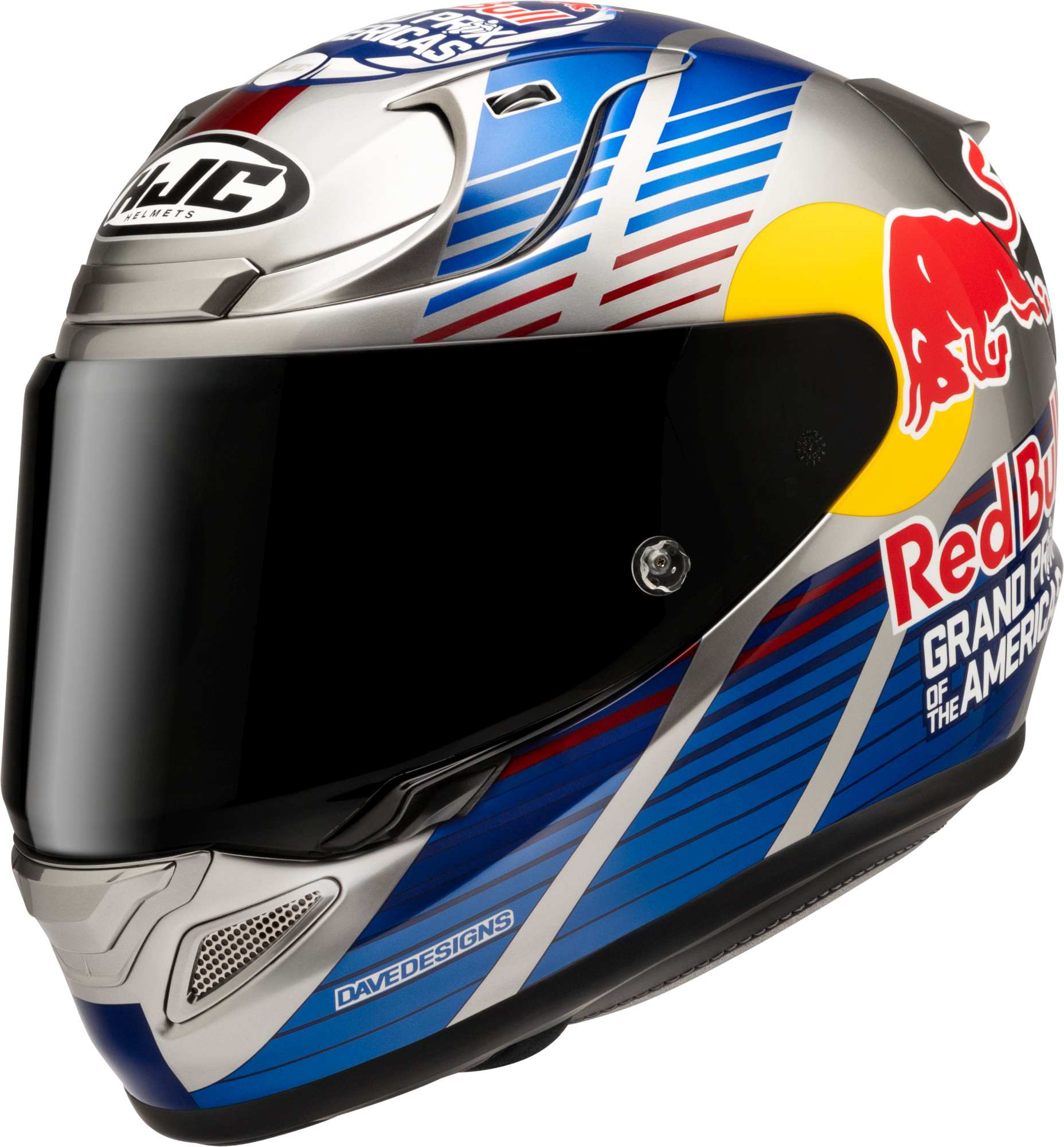 HJC RPHA 12 Red Bull Austin GP II Helmet-image-527298128