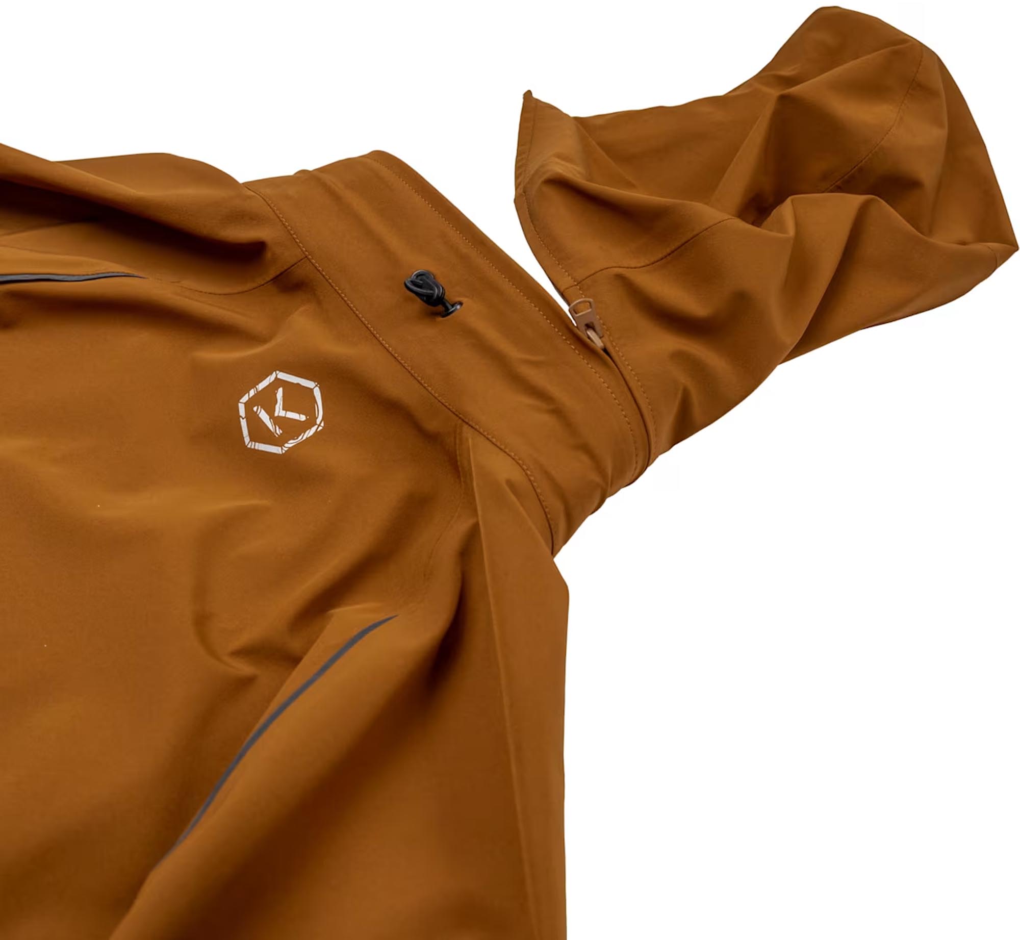 Knox Impass Motorcycle Rain Jacket brown M Figure 7