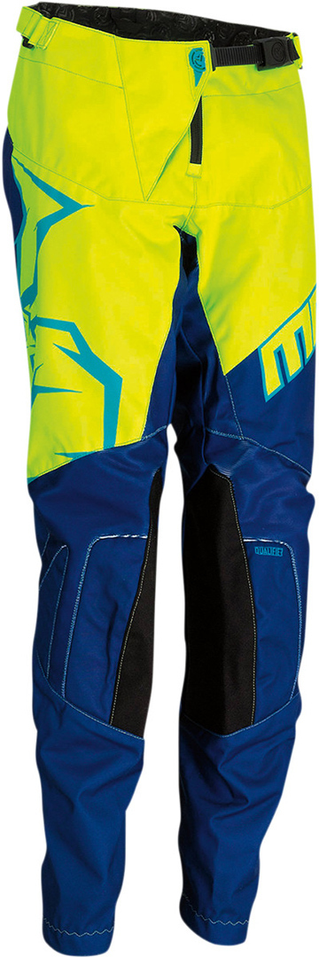 Moose Racing Qualifier S20 Juventude calças de motocross azul/amarelo 28 Figura 1