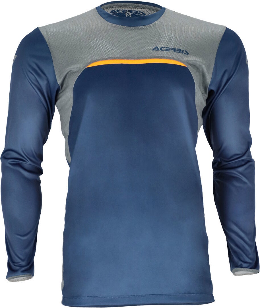 Acerbis X-Duro Motocross Jersey blå/orange XL Figur 5