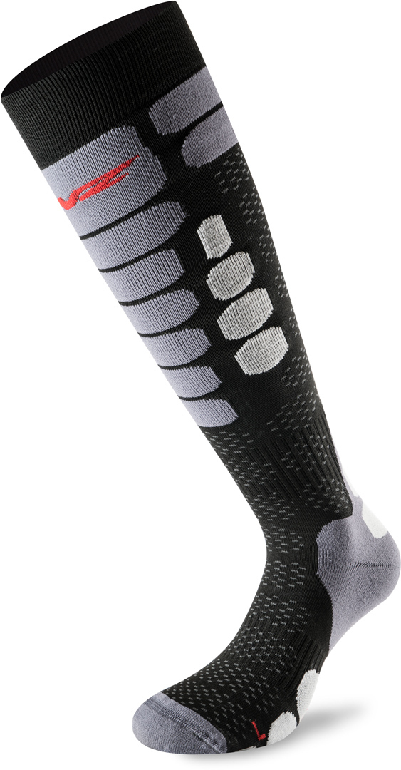Lenz Skiing 5.0 Socks black/grey 45-47 Figure 1