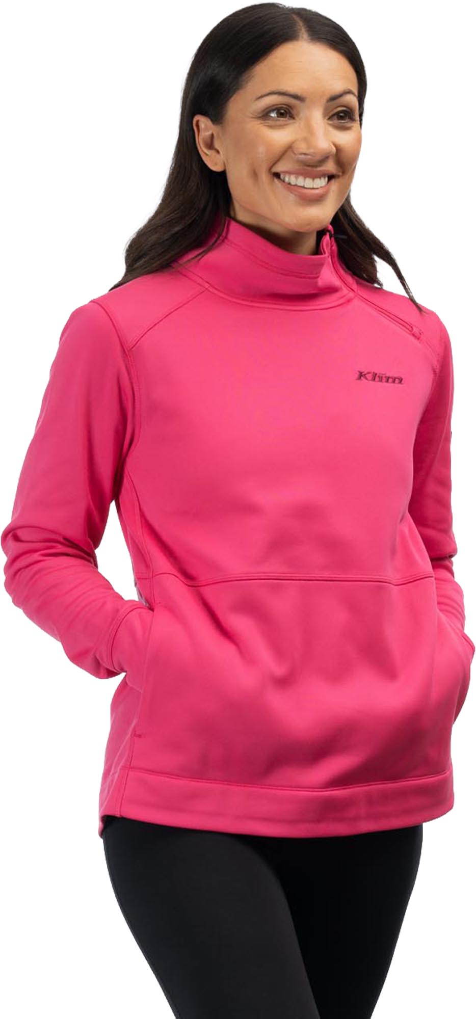 Klim Solitude Asym Damen Pullover rosa 2XL Abbildung 1