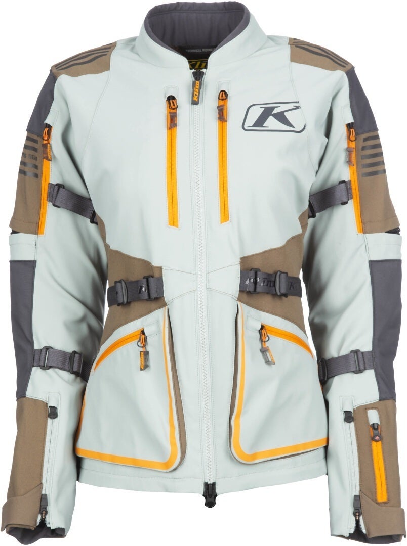 Klim Sedona Enduro Mesh Damen Motorrad Textiljacke grau/braun M Abbildung 2