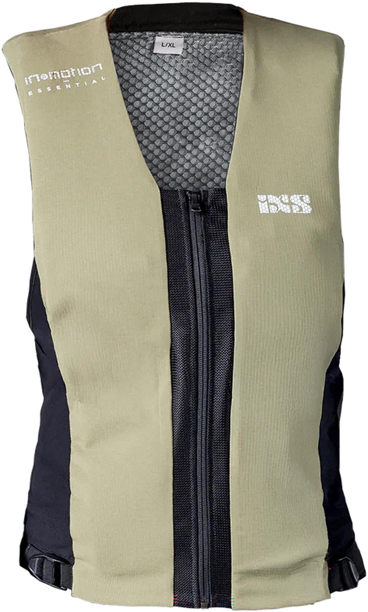 IXS IPRO 1.0 Vestă cu airbag măsliniu/verde S/M Figura 1