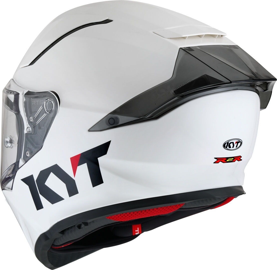 KYT R2R Plain Casque Blanc S (55/56) Figure 2