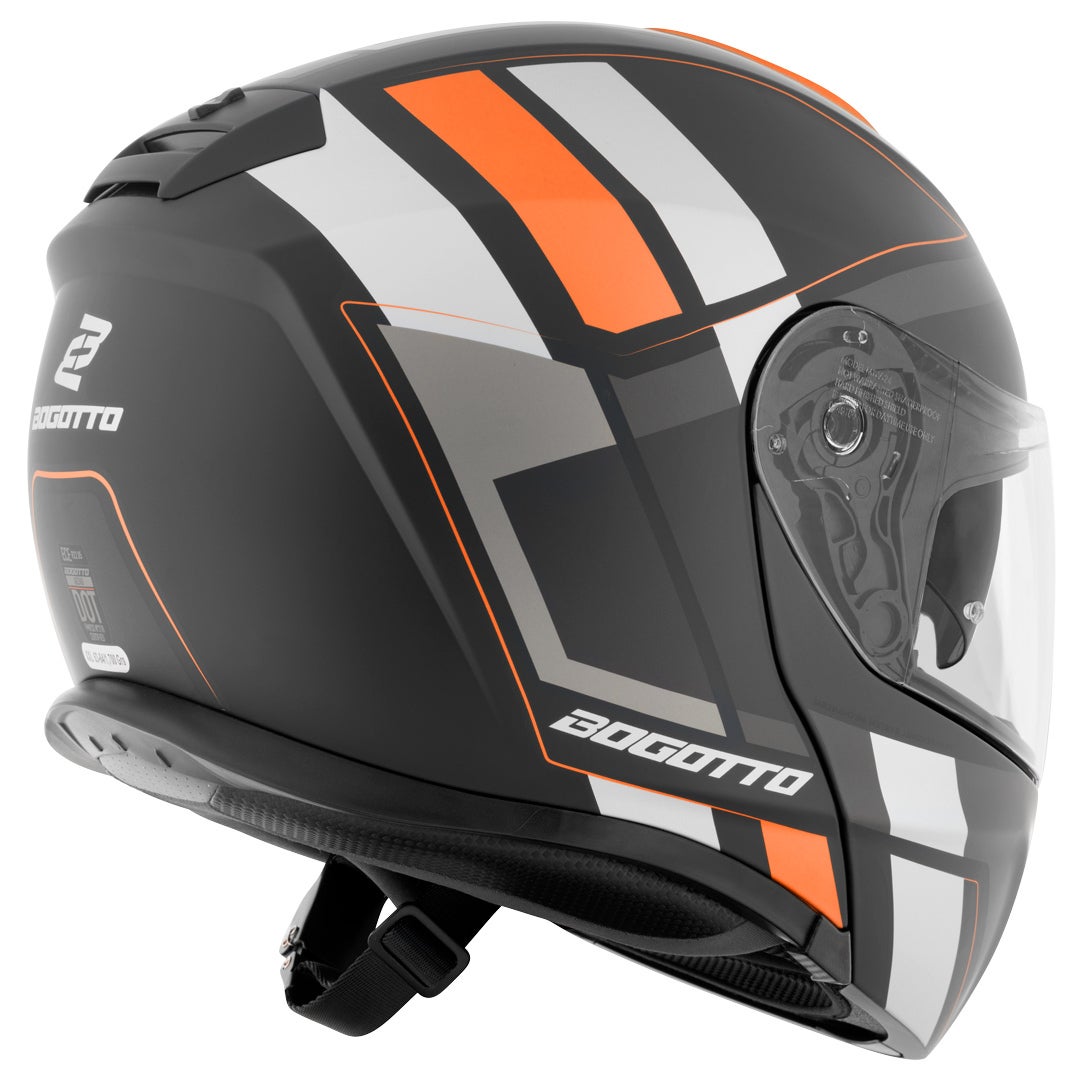 Bogotto FF403 Murata Klapphelm orange/schwarz L (59/60) Abbildung 4
