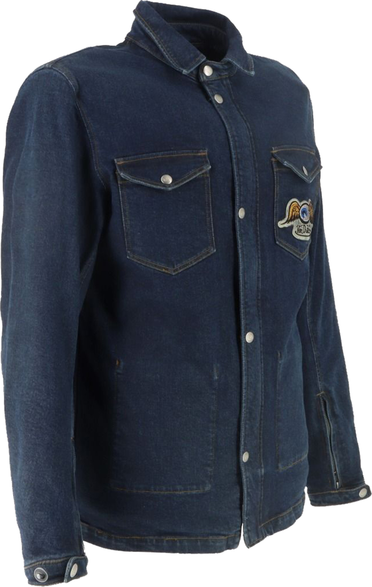 Von Dutch x Helstons Captain Motorshirt M Figuur 2