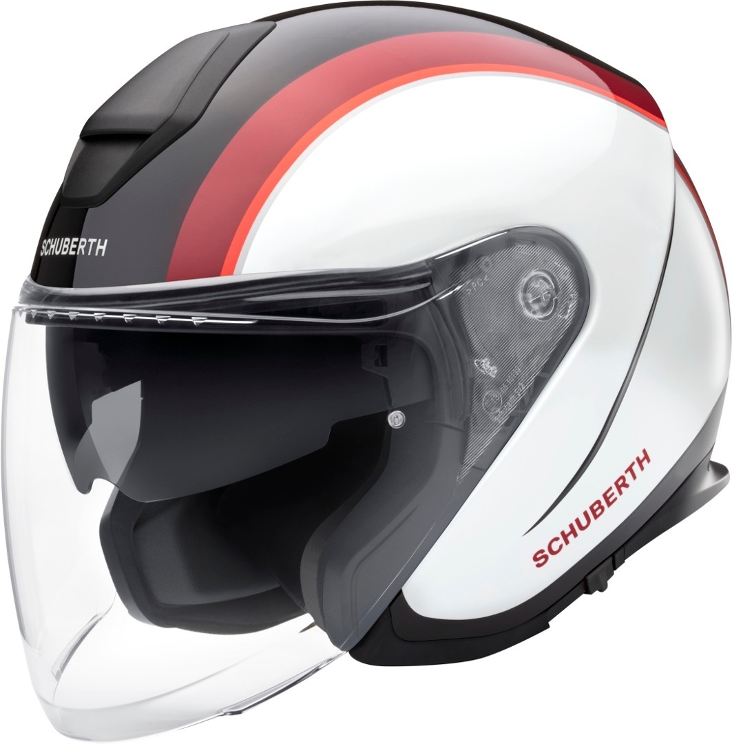 Schuberth M1 Pro Outline Casco Jet rosso S (55) Figura 1
