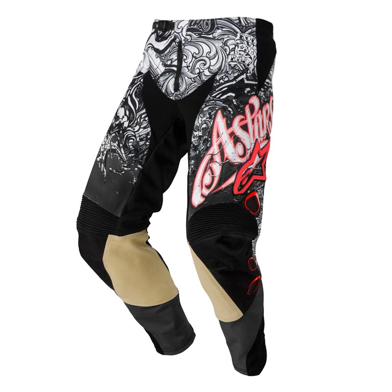 Alpinestars Charger Motocross Pants 2013 green/black/white 40 Figure 2