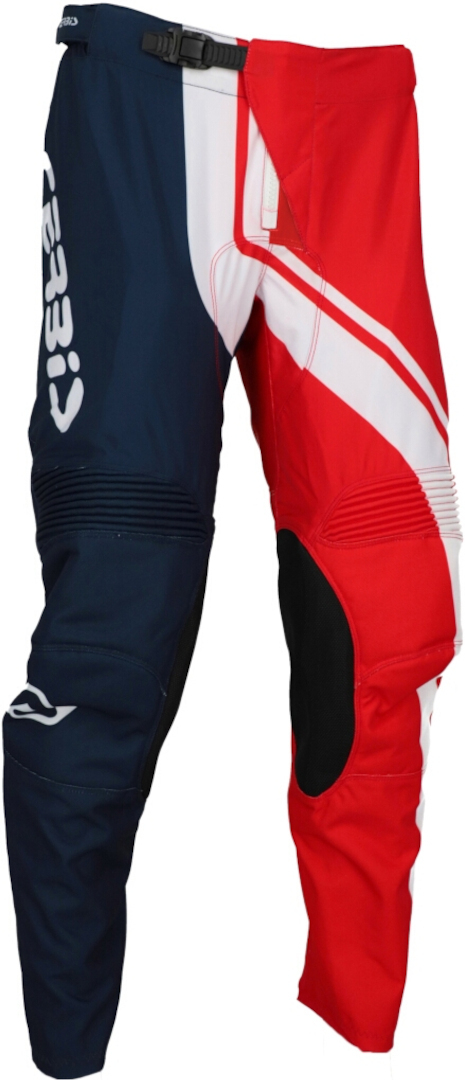 Acerbis MX-Track Connection Pantaloni da motocross rosso/blu 36 Figura 1