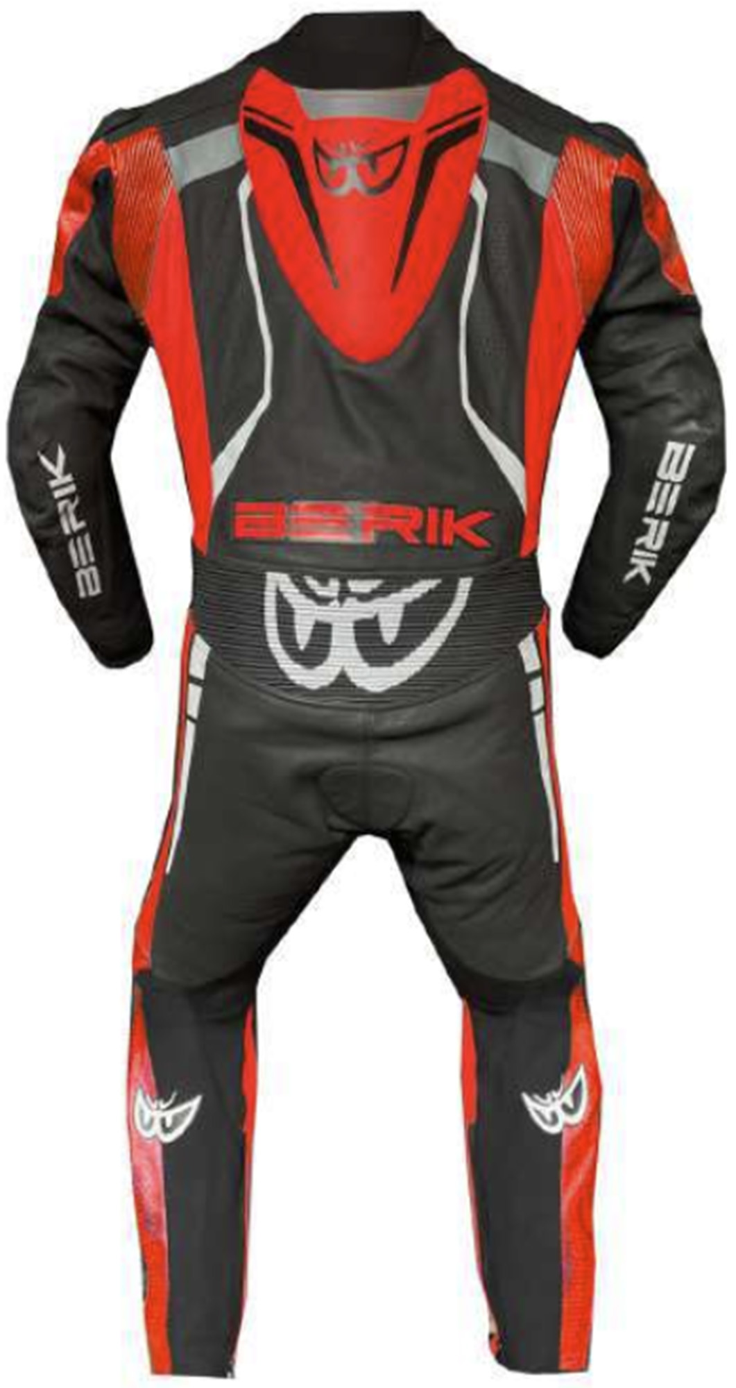 Berik Absolute GP Eendelig leren motorpak zwart/neon-rood/wit 54 Figuur 2