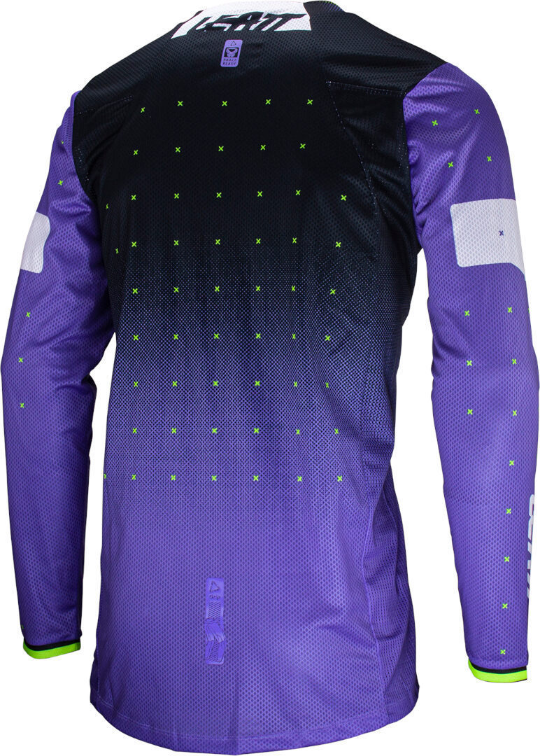 Leatt 4.5 Lite Gradient 2024 Tricou de motocross mov/negru XXL Figura 4