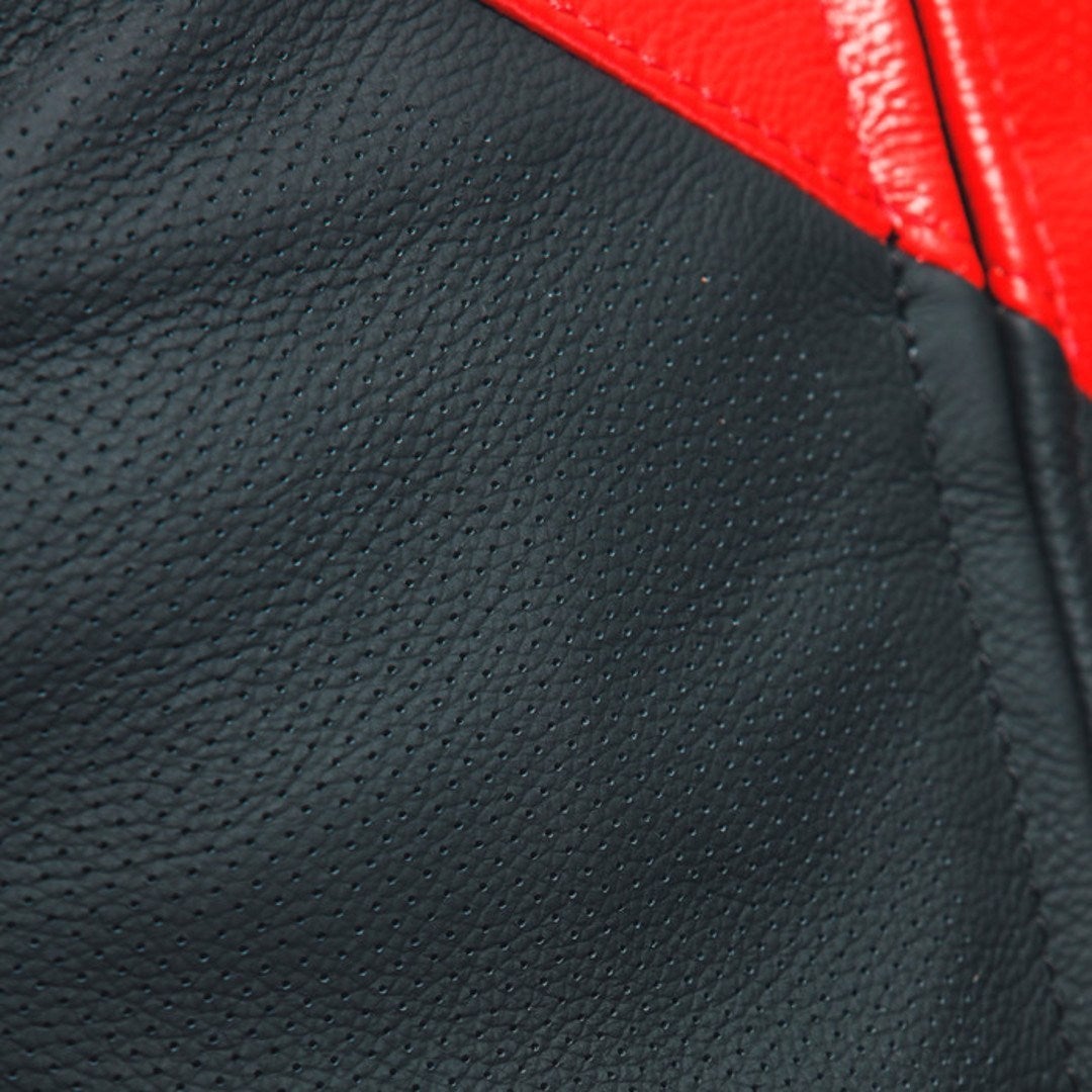 Dainese Sportiva Jaqueta de couro de motocicleta perfurada preto/vermelho/branco 52 Figura 5
