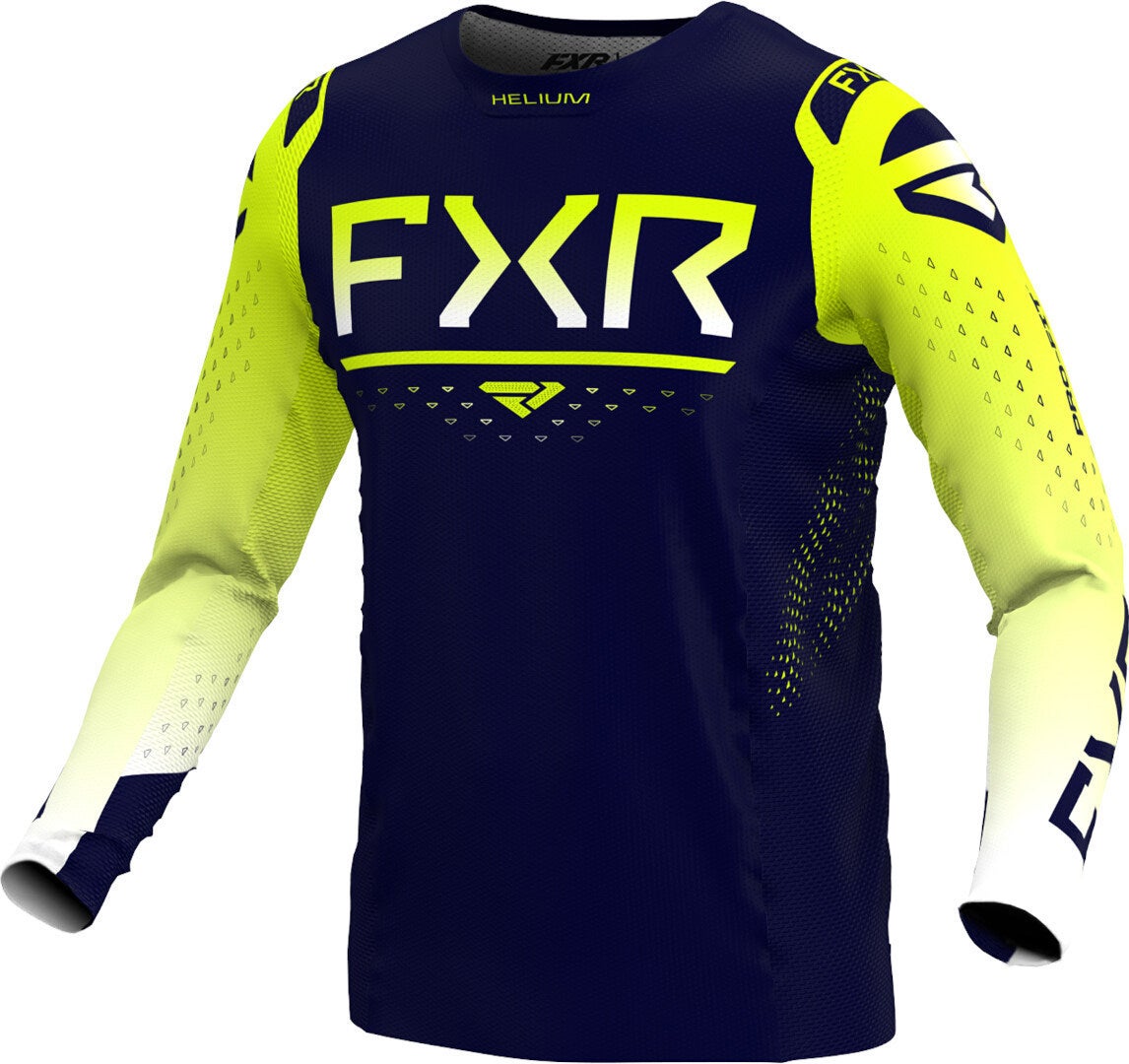 FXR Helium LE Motocross Jersey dunkelblau/gelb XL Abbildung 1