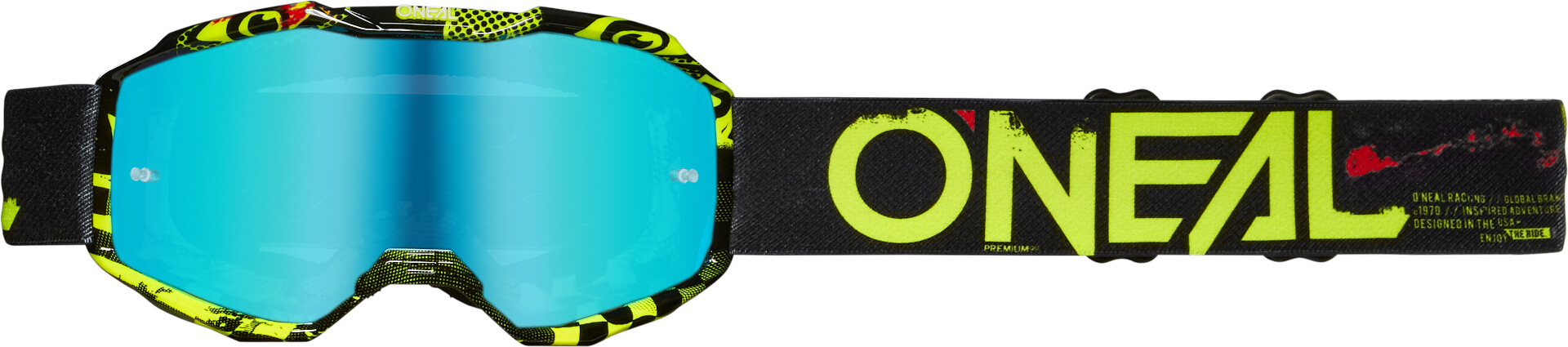 negru/galben-neon