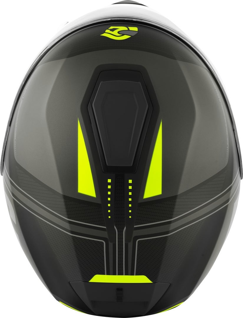 FC-Moto Novo Circuit Hjelm sort/grå/gul M (57/58) Figur 7