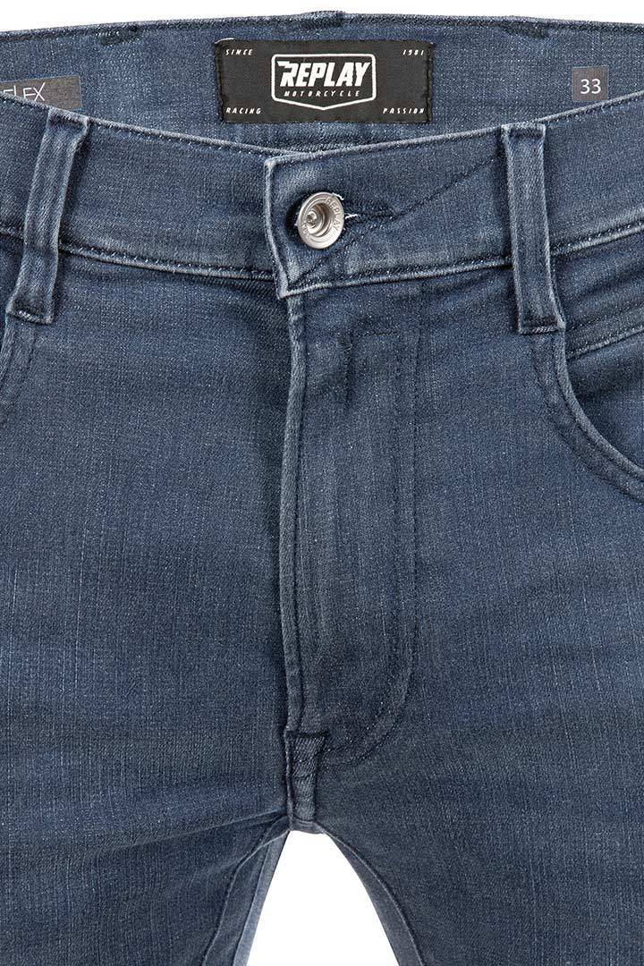 Replay Swing Jeans da moto blu Short 29 Figura 8