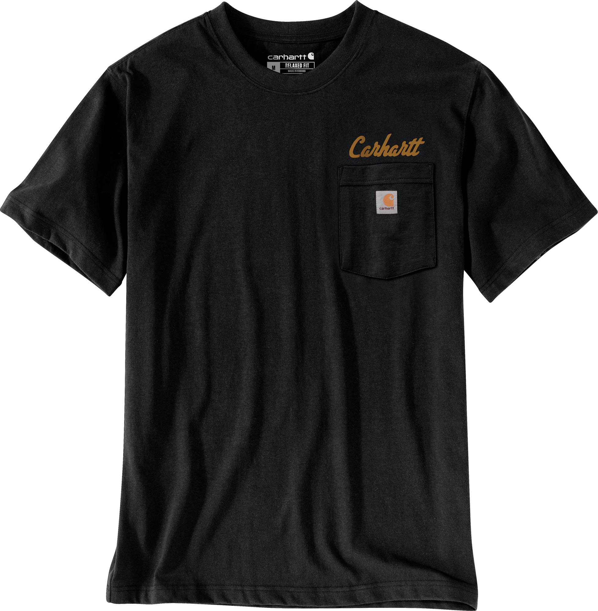 Carhartt Irvine Relaxed Hard Work T-shirt Sort L Figur 1