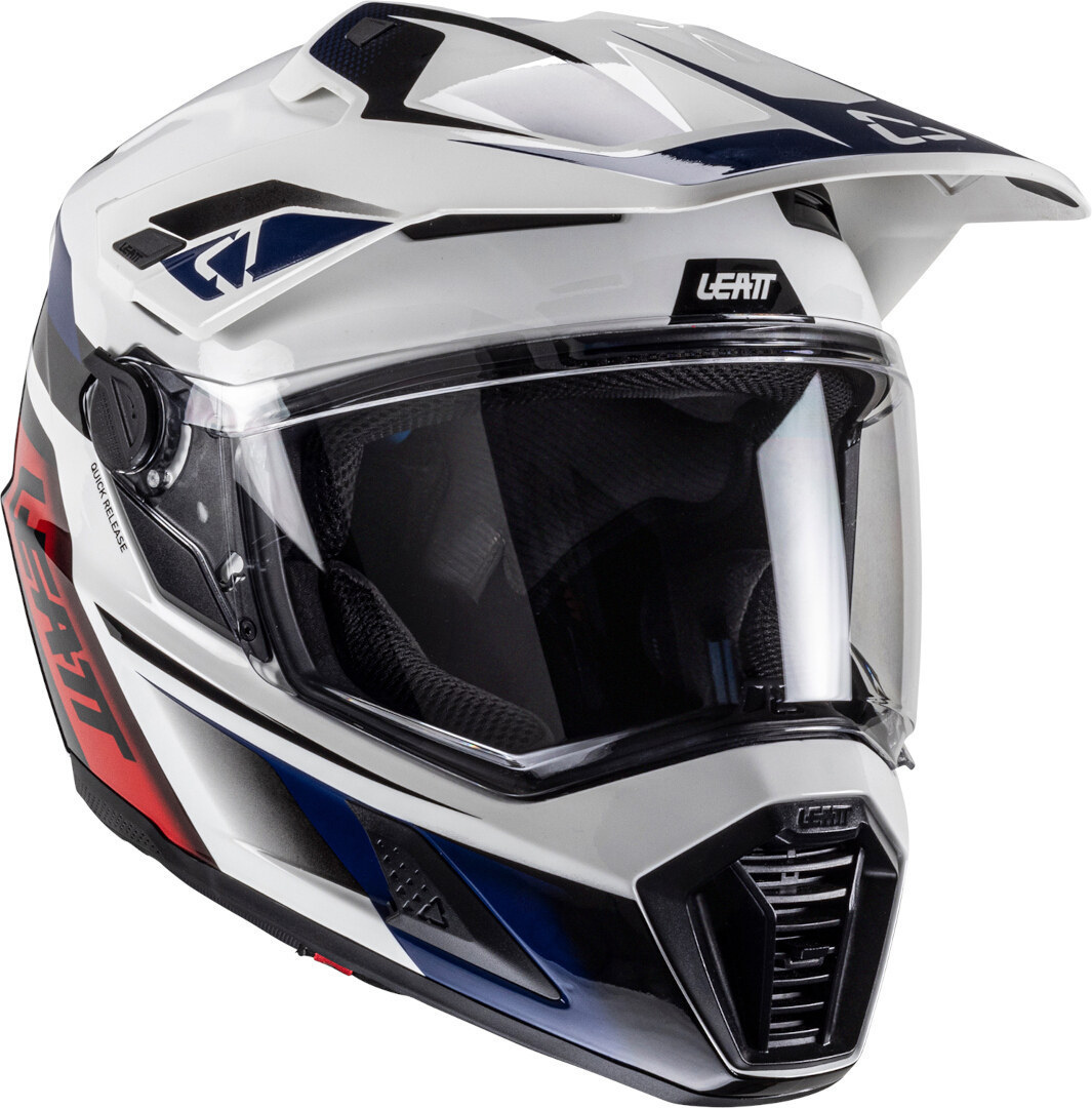 Leatt ADV 8.5 Hjälm med goggles svart/vit/blått/rött S (55/56) Figur 1