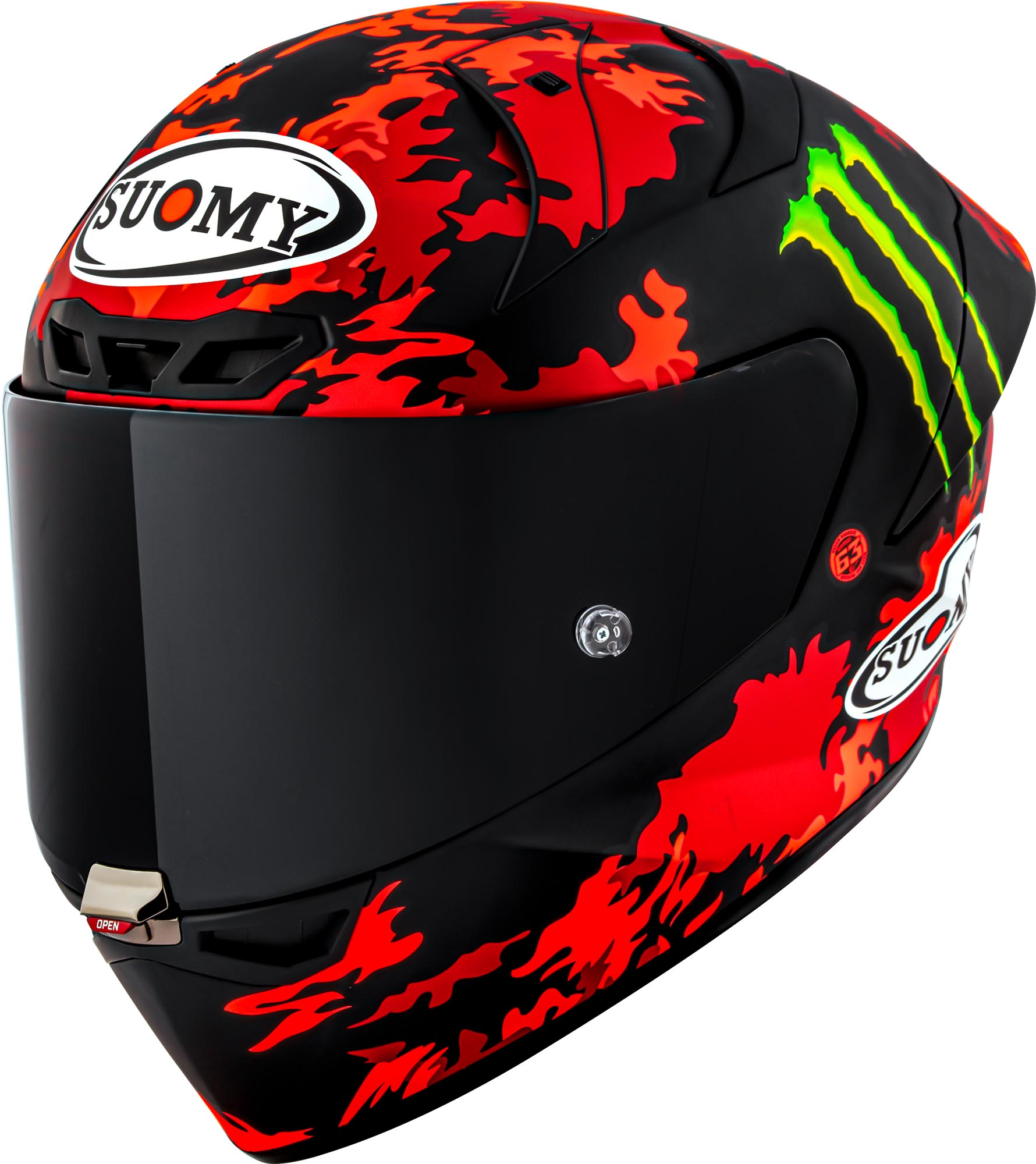 Suomy S1-XR GP Bagnaia Monster Replica 2025 Capacete Artigo principal Figura 1