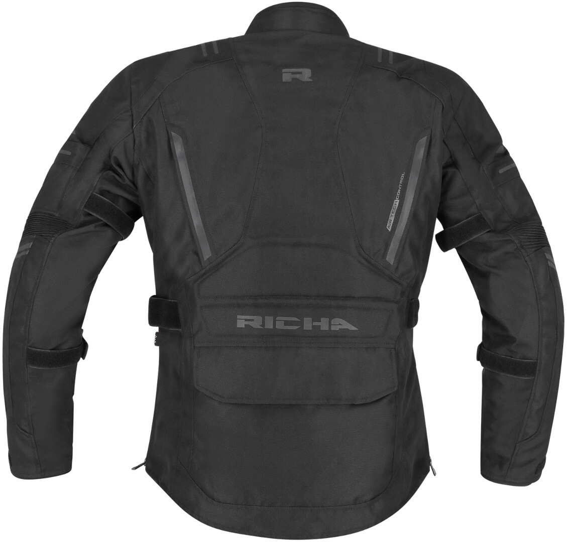 Richa Infinity 3 waterproof Ladies Motorcycle Textile Jacket black L Figure 3