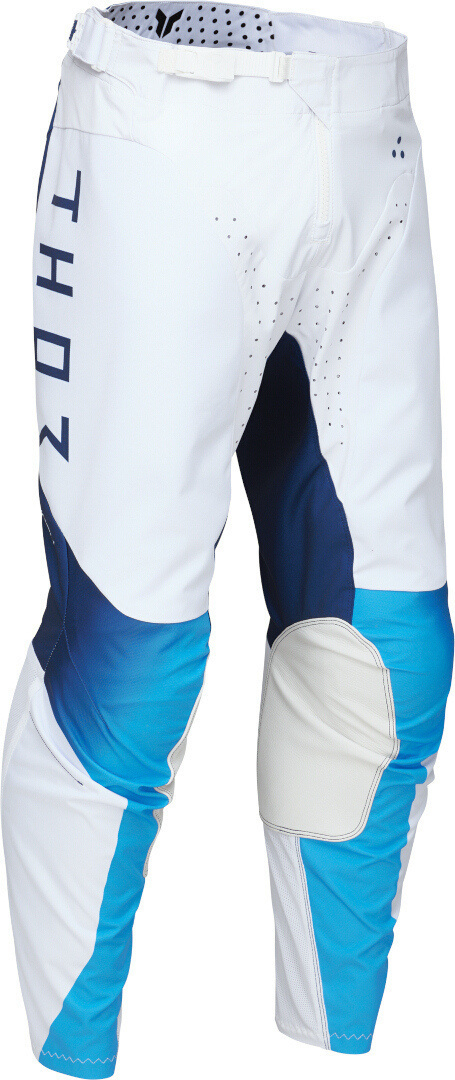 Thor Launchmode Storm Motocross Pants white/blue 32 Figure 1