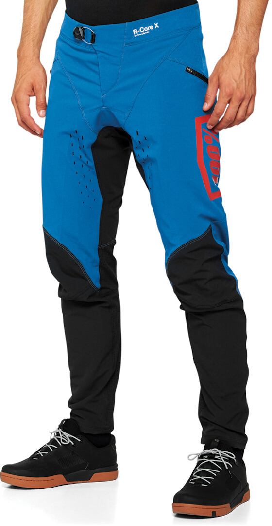 100% R-Core X Calças de bicicleta azul/preto 30 Figura 1