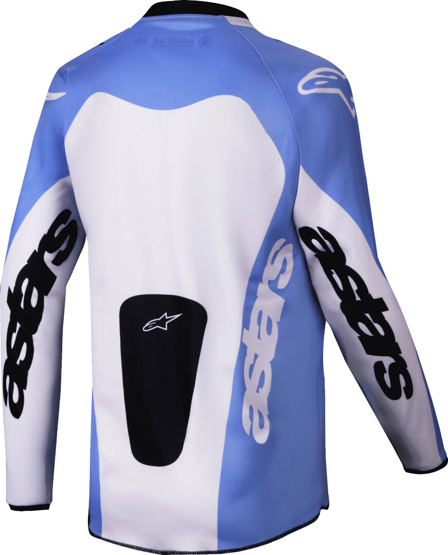Alpinestars Racer Veil Tricou de motocross pentru tineret mov/negru M Figura 2