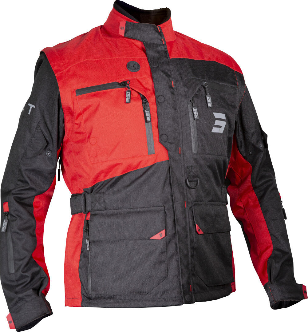 Shot Racetech Giacca motocross nero/rosso 3XL Figura 1