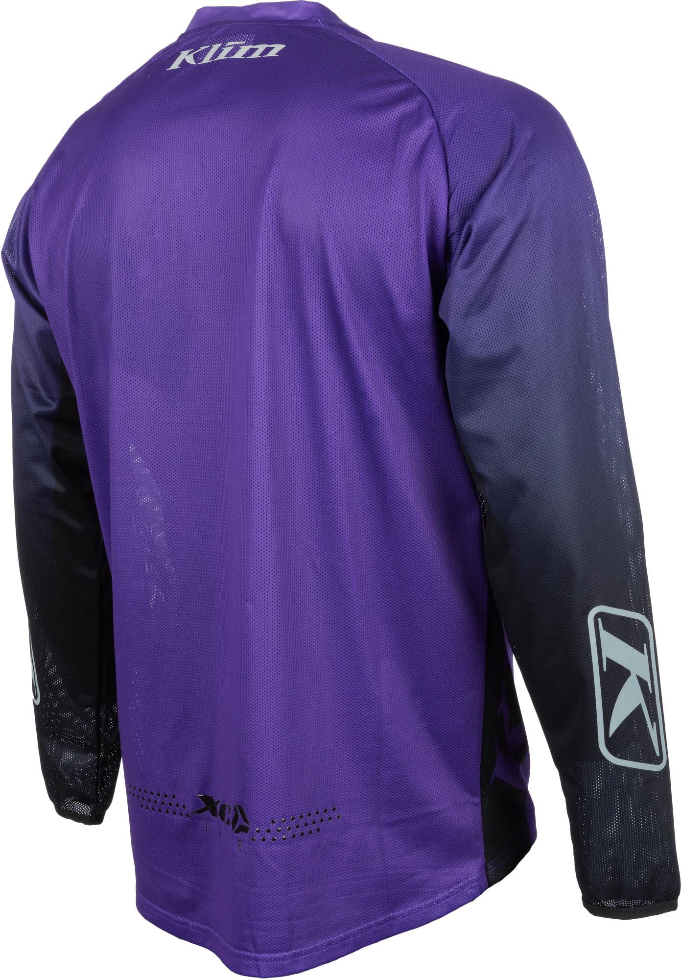 Klim XC Lite Purist Motocrosstrøje sort/lilla S Figur 2