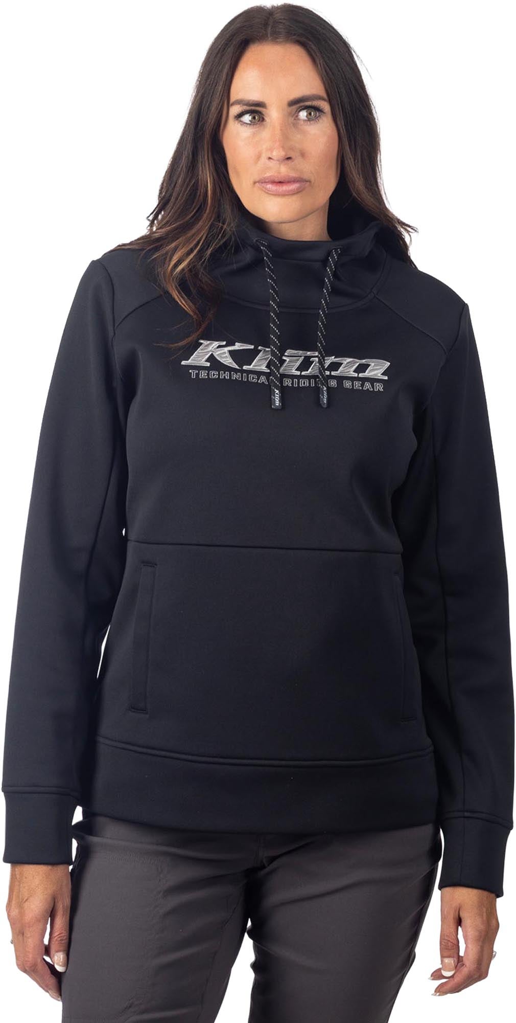 Klim Morley レディースフーディー 黒 M 図1