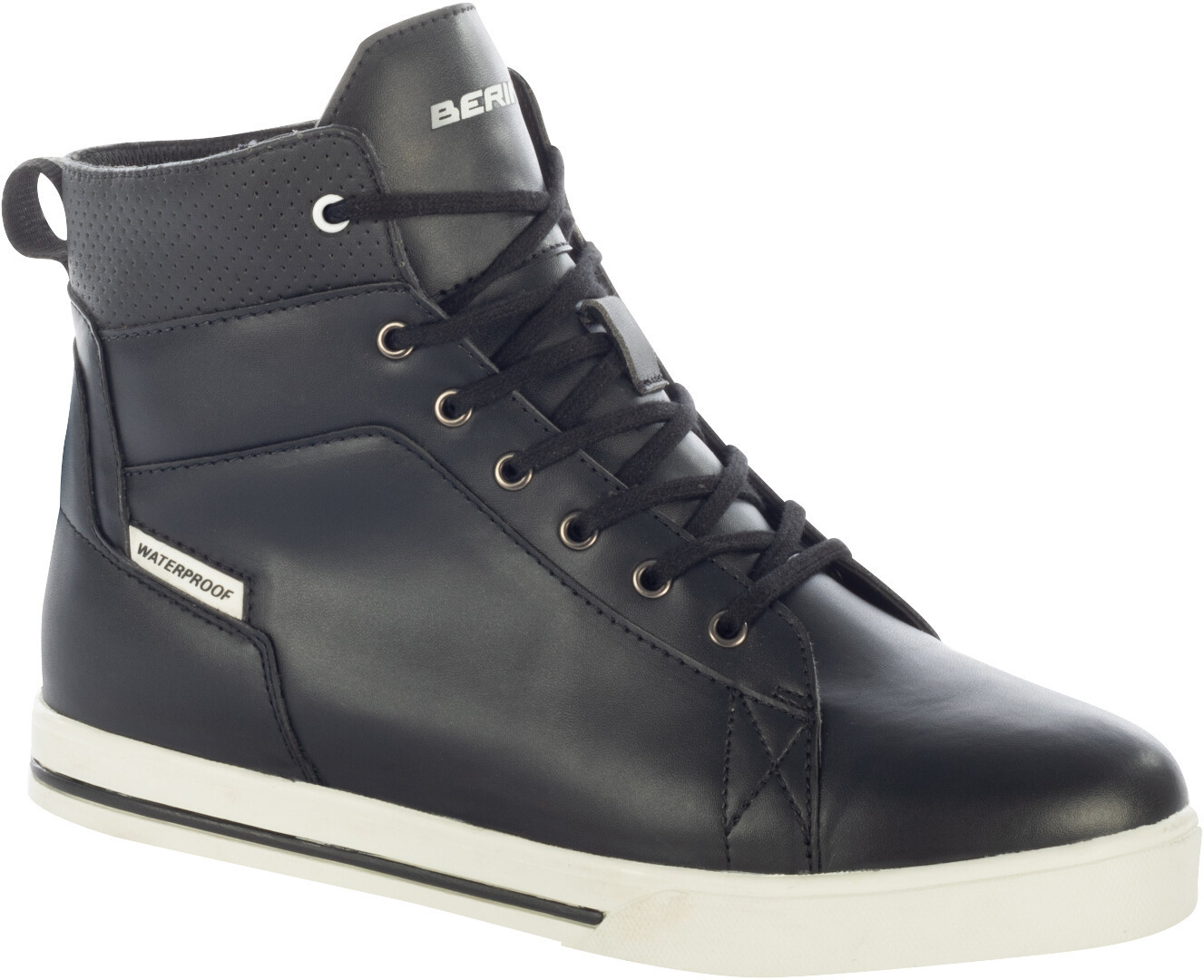 Bering Indy Pantofi impermeabili pentru motocicletă alb/negru 40 Figura 1