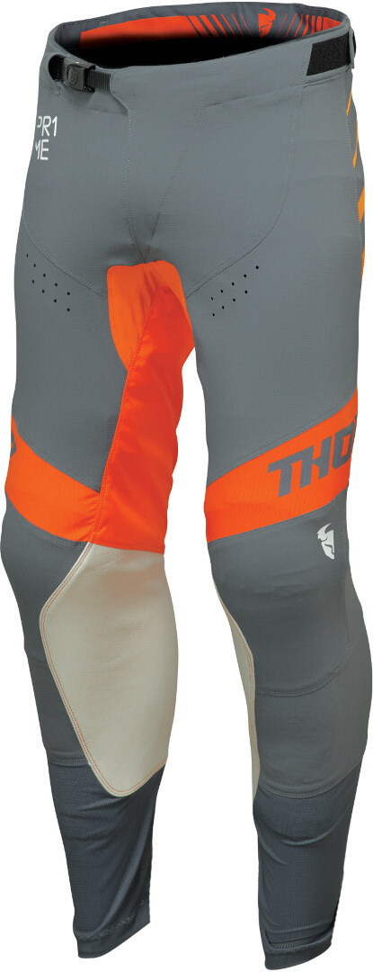 Thor Prime Analog Motocross bukser grå/orange 40 Figur 1