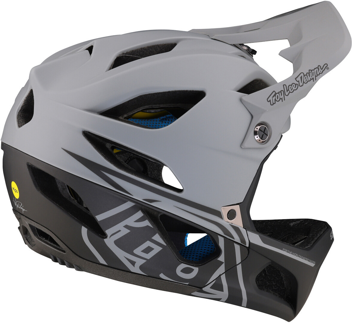 Troy Lee Designs Stage Stealth MIPS Helm grijs M/L Figuur 5