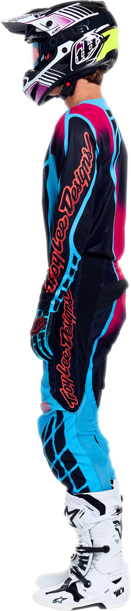 Troy Lee Designs GP Pro Framework Pantalon de motocross Aigue-marine 30 Figure 3