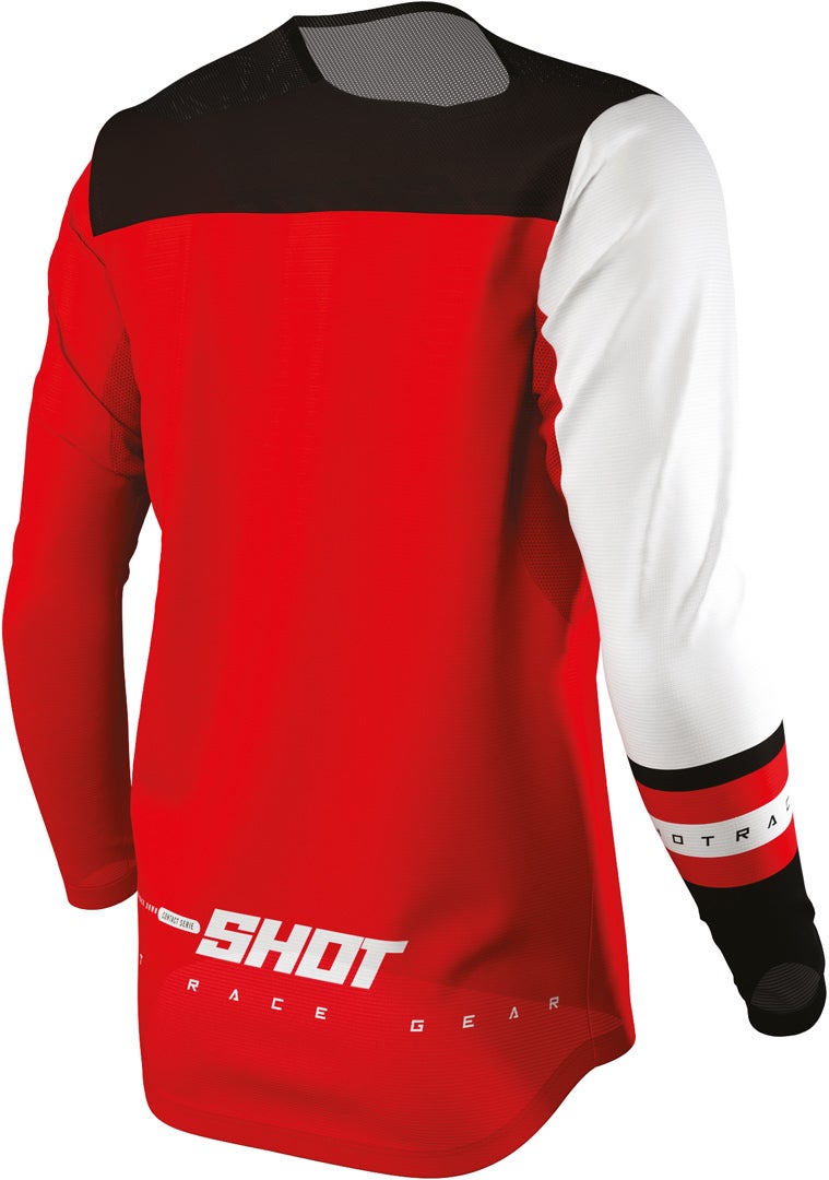 Shot Contact Shining Motocross Jersey rot L Abbildung 2