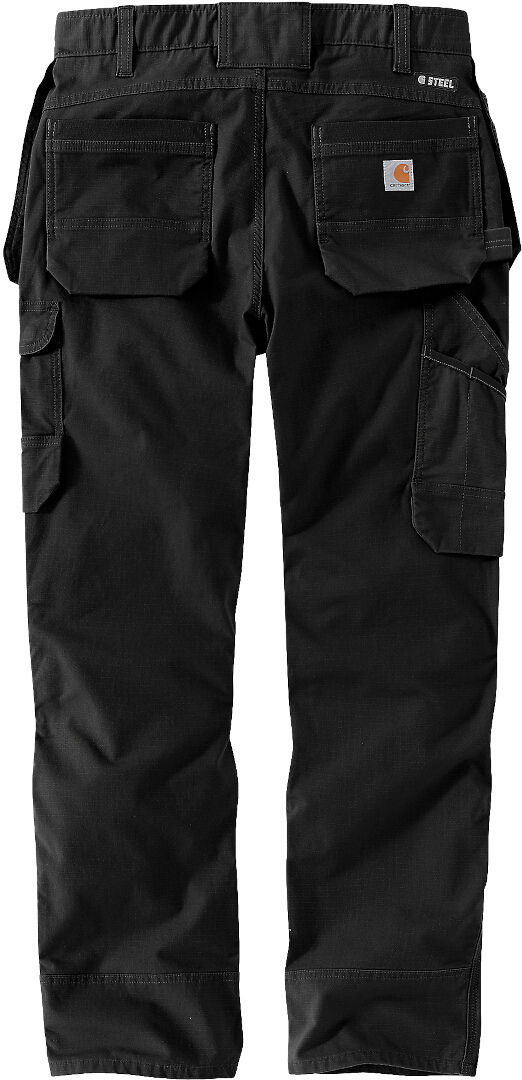 Carhartt Relaxed Straight Steel Rugged Flex Ripstop Double-Front Cargo Bukser Sort 40/30 Figur 2